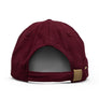 Dr Pepper Retro Soda Pop Graphic Dad Hat - Burgundy