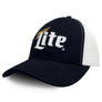 Miller Lite Baseball Hat - Navy/White