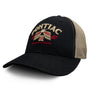 Pontiac Firebird 1967 Baseball Cap - Black and Beige
