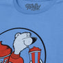 ICEE Slushie Polar Bear Mascot T-Shirt - Carolina Blue