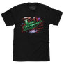 MTN Dew UFO Alien Galaxy T-Shirt - Black