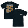 Cerveza Modelo 25 Double Sided Beer Brand T-Shirt - Navy Blue