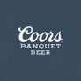 Coors Banquet Retro Colorado Mountain Landscape T-Shirt - Indigo Blue
