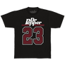 Dr Pepper 23 Varsity Sports Graphic Heavyweight T-Shirt - Vintage Black