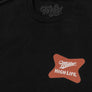 Miller High Life Darts Championship Double Sided Beer Logo T-Shirt - Black