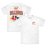 Tee Luv Miller High Life Billiards Tournament Front and Back Print T-Shirt - White