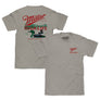 Tee Luv Miller High Life Lake Loons Double Sided T-Shirt - Light Gray