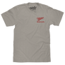 Tee Luv Miller High Life Lake Loons Double Sided T-Shirt - Light Gray