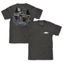 Chevrolet Trucks Double Sided 70s Square Body Pickup T-Shirt - Charcoal Gray