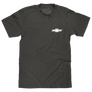 Chevrolet Trucks Double Sided 70s Square Body Pickup T-Shirt - Charcoal Gray