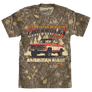 Tee Luv Faded Chevrolet Trucks Square Body Pickup Camouflage T-Shirt - Deadwood Camo