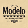 Cerveza Modelo The Fighting Spirit Double Sided Hoodie - Cream