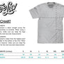 Tee Luv Coors Banquet Front and Back Beer Mountain Stream T-Shirt - Black