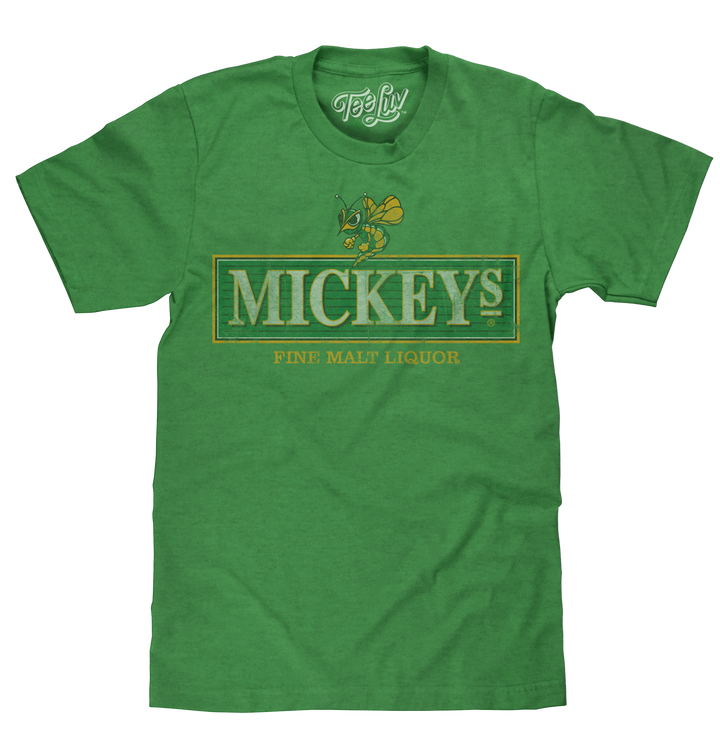 Mickey's Malt Liquor Logo T-Shirt - Green