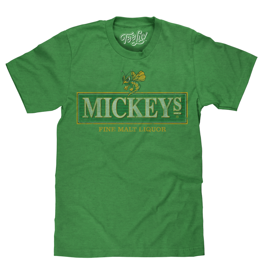 Mickey's Malt Liquor Logo T-Shirt - Green