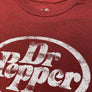 Dr Pepper Distressed Logo T-Shirt - Red