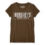 Hershey's Logo Women's Scoopneck T-Shirt - Brown