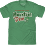 Mountain Dew Tickle Yore Innards Big and Tall T-Shirt - Green