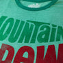 Vintage Mt Dew Ringer T-Shirt - Green