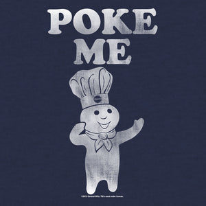 Pillsbury Doughboy Poke Me T-Shirt - Navy