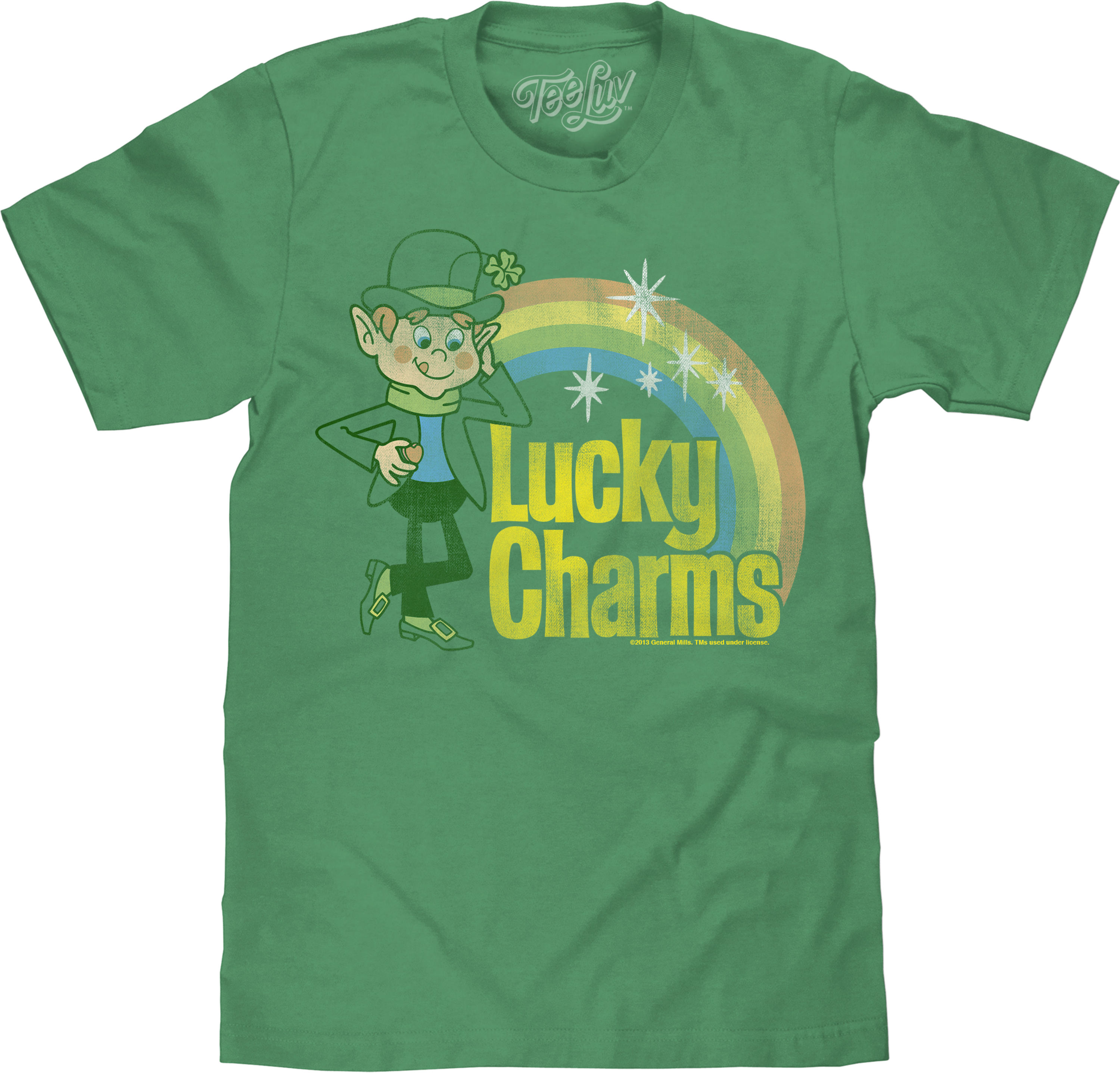 Lucky Charms Big & Tall T-Shirt - Kelly Green – Tee Luv