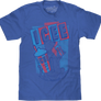 ICEE Polar Bear Big and Tall T-Shirt - Blue