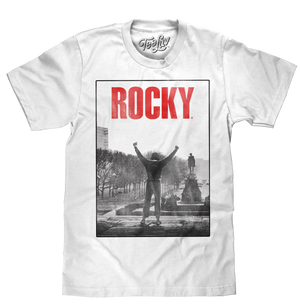 Rocky Stairs T-Shirt - White