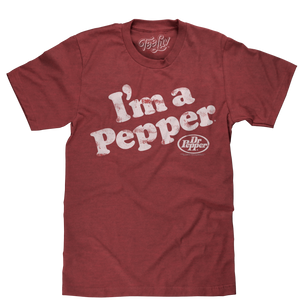 Dr Pepper I'm a Pepper T-Shirt - Red