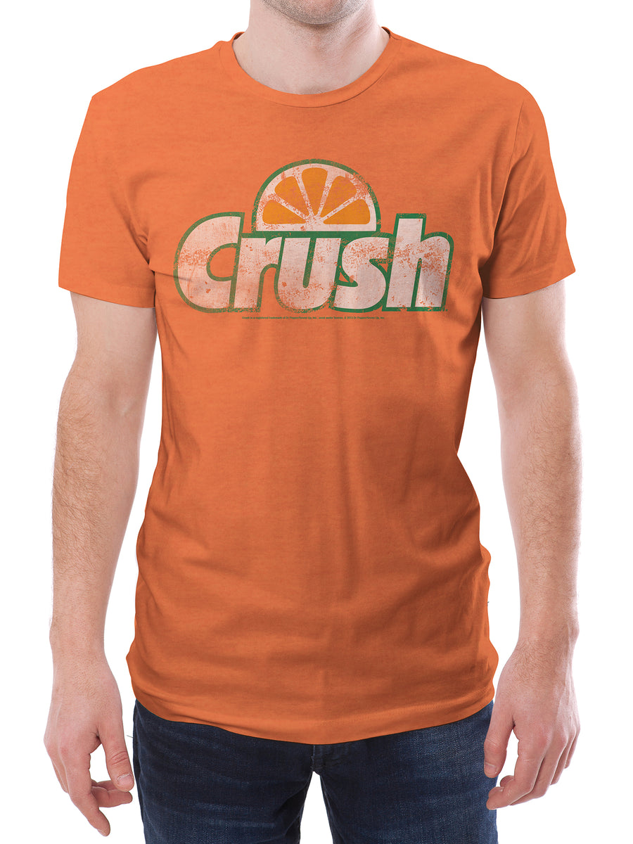 Vintage Orange Crush Logo T-Shirt - Orange