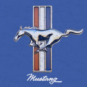 Ford Mustang Big – Luv Tall - T-Shirt Blue Tee and