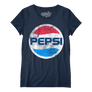 Women's Pepsi Logo Scoopneck T-Shirt - Navy