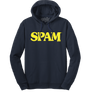 SPAM Logo Hooded Sweatshirt - Navy Blue