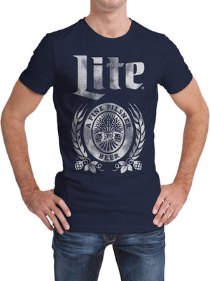 Miller Lite Logo T-Shirt - Navy