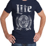 Miller Lite Logo T-Shirt - Navy