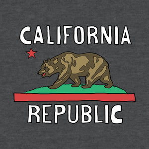 California Republic T-Shirt - Gray