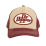 Dr Pepper Oval Logo Hat - Tan and Red