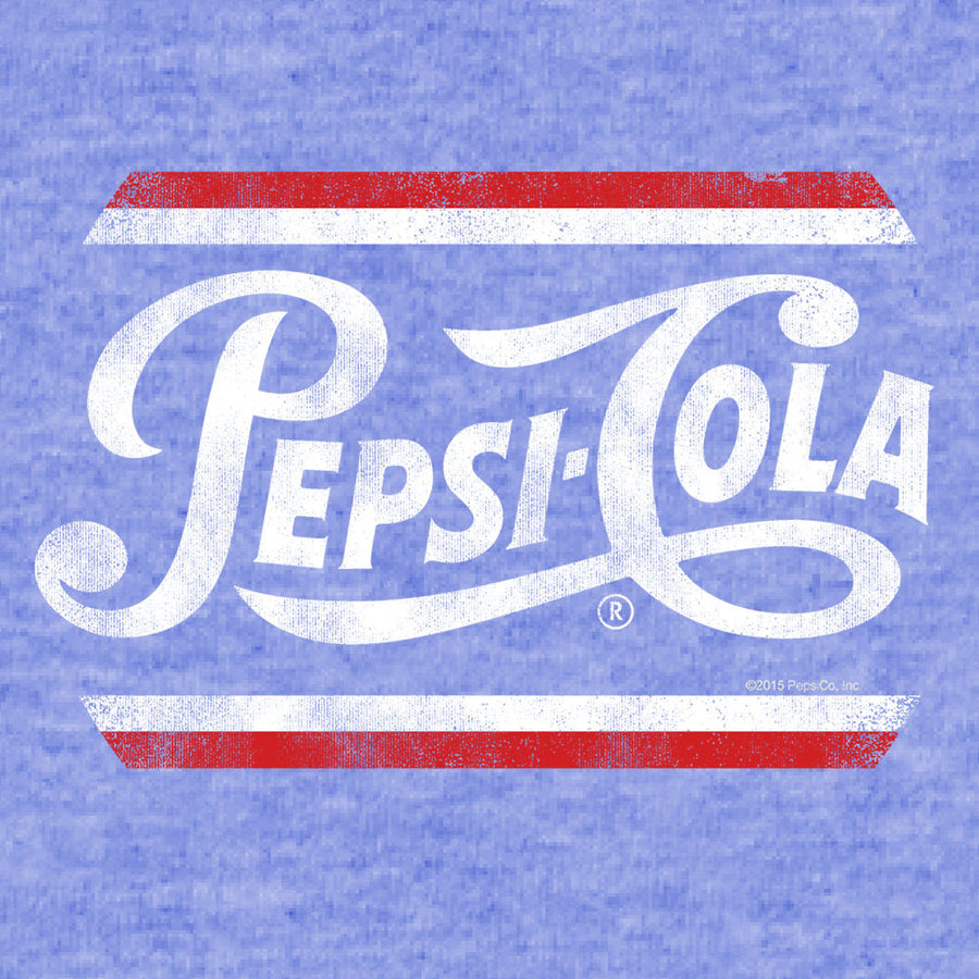 Pepsi Classic Script T-Shirt - Blue