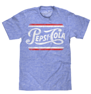Pepsi Classic Script T-Shirt - Blue