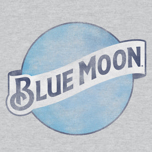 Blue Moon Logo Hooded Sweatshirt - Gray