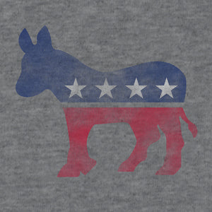 Democrat Donkey T-Shirt - Gray