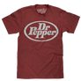 Dr Pepper Oval Logo T-Shirt - Red