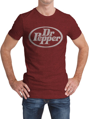 Dr Pepper Oval Logo T-Shirt - Red