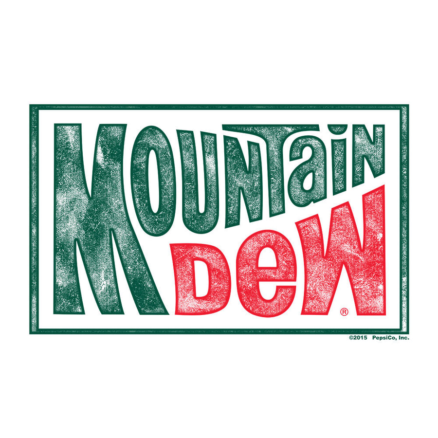 Mountain Dew Retro Logo T-Shirt - White