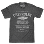 Chevrolet American Made Muscle T-Shirt - Gray