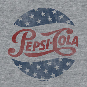 Pepsi Cola Stars T-Shirt - Gray