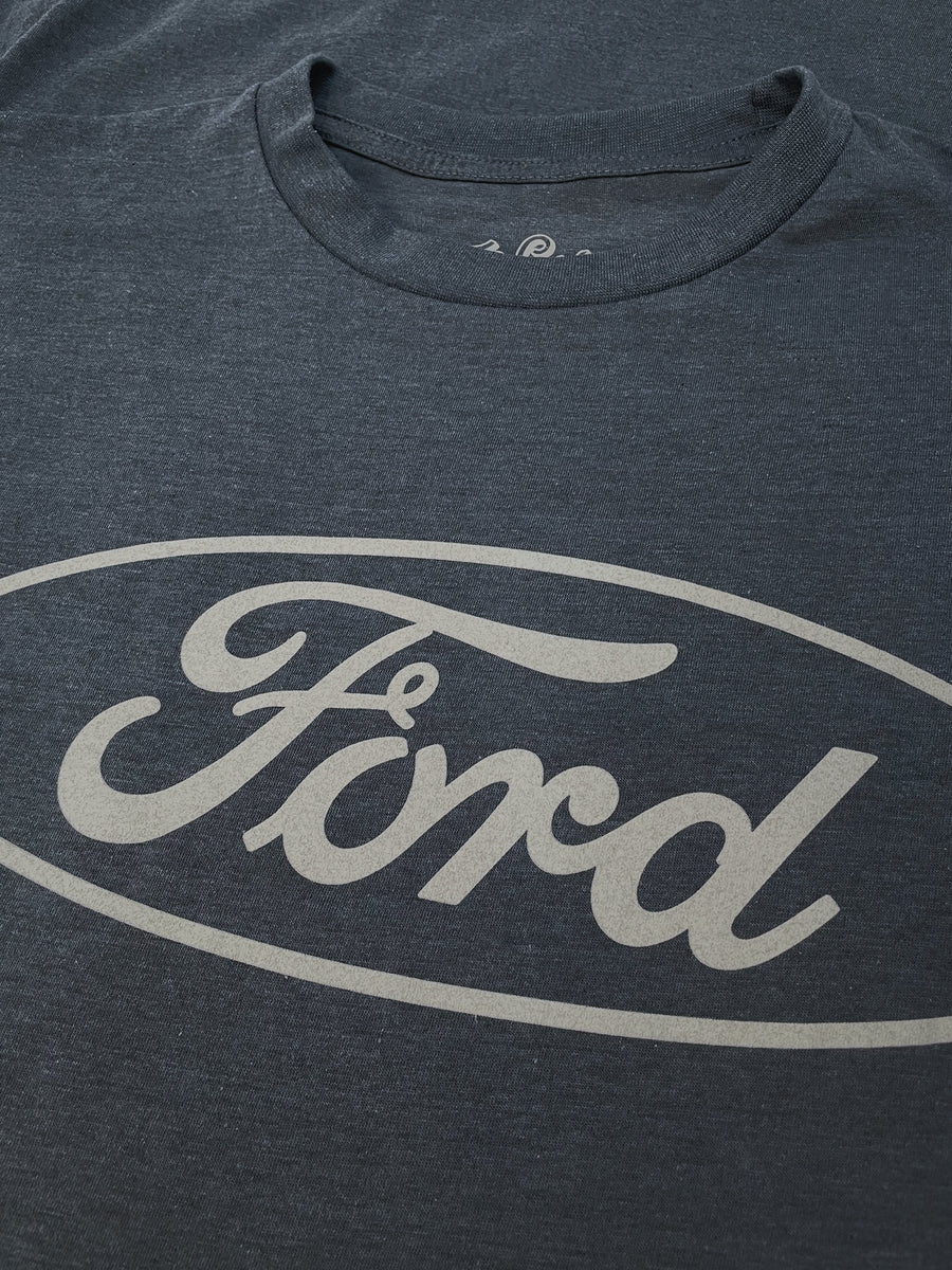 Ford Oval Logo T-Shirt - Indigo