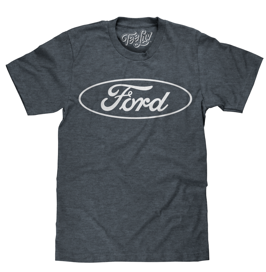 Ford Oval Logo T-Shirt - Indigo