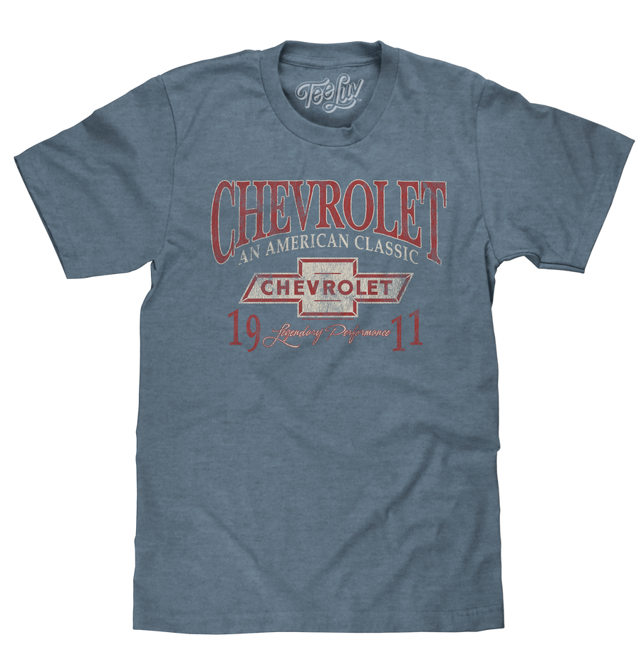 Chevrolet An American Classic Big & Tall T-Shirt - Indigo