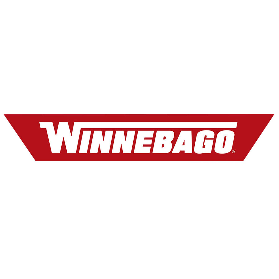 Winnebago RV Logo Ringer T-Shirt - White and Red