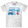 Crystal Pepsi Throwback Logo T-Shirt - White